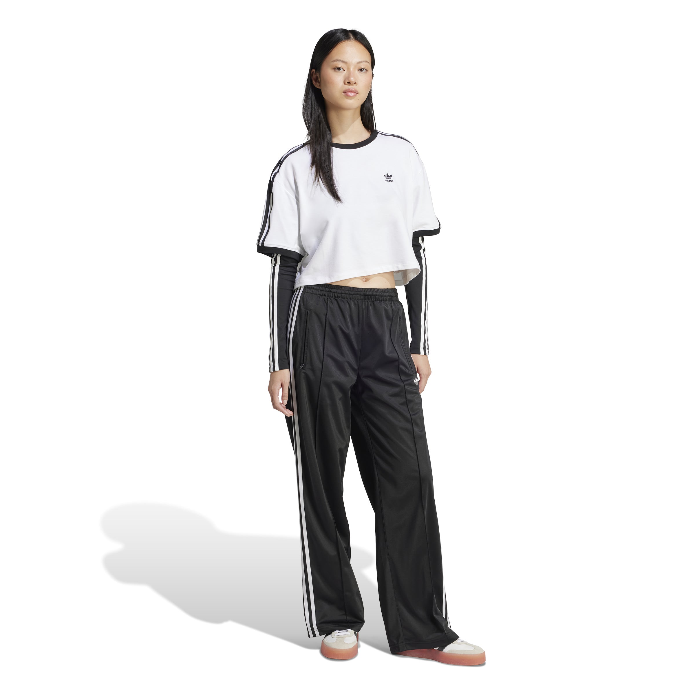 ADIDAS 3S LOOSE CROP T JC8150 T-SHIRT SHORT SLEEVE (W)
