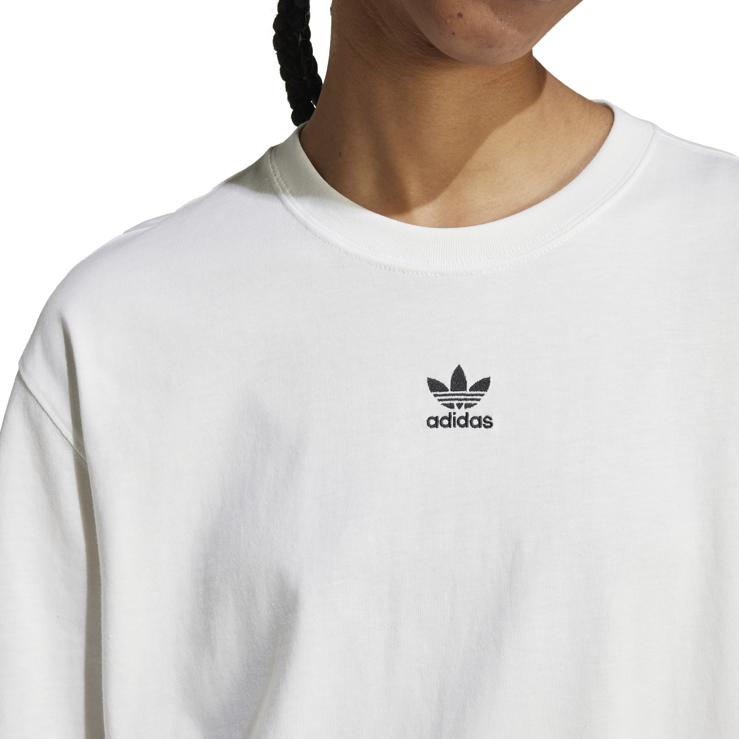 ADIDAS ESS BOYFR TEE JC8967 T-SHIRT SHORT SLEEVE (W)