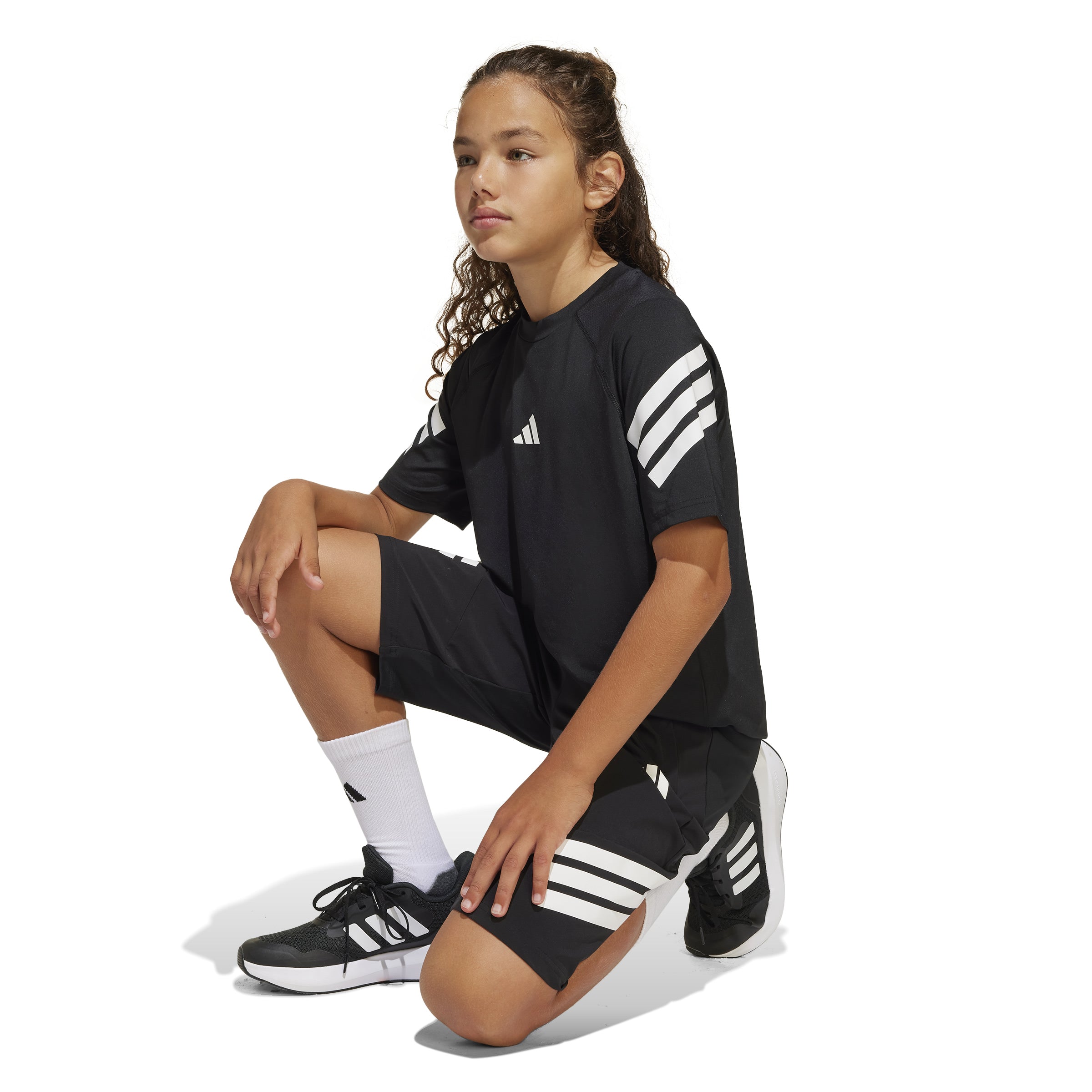 ADIDAS J NXT TEE JD0119 T-SHIRT SHORT SLEEVE TRAINING (YB)