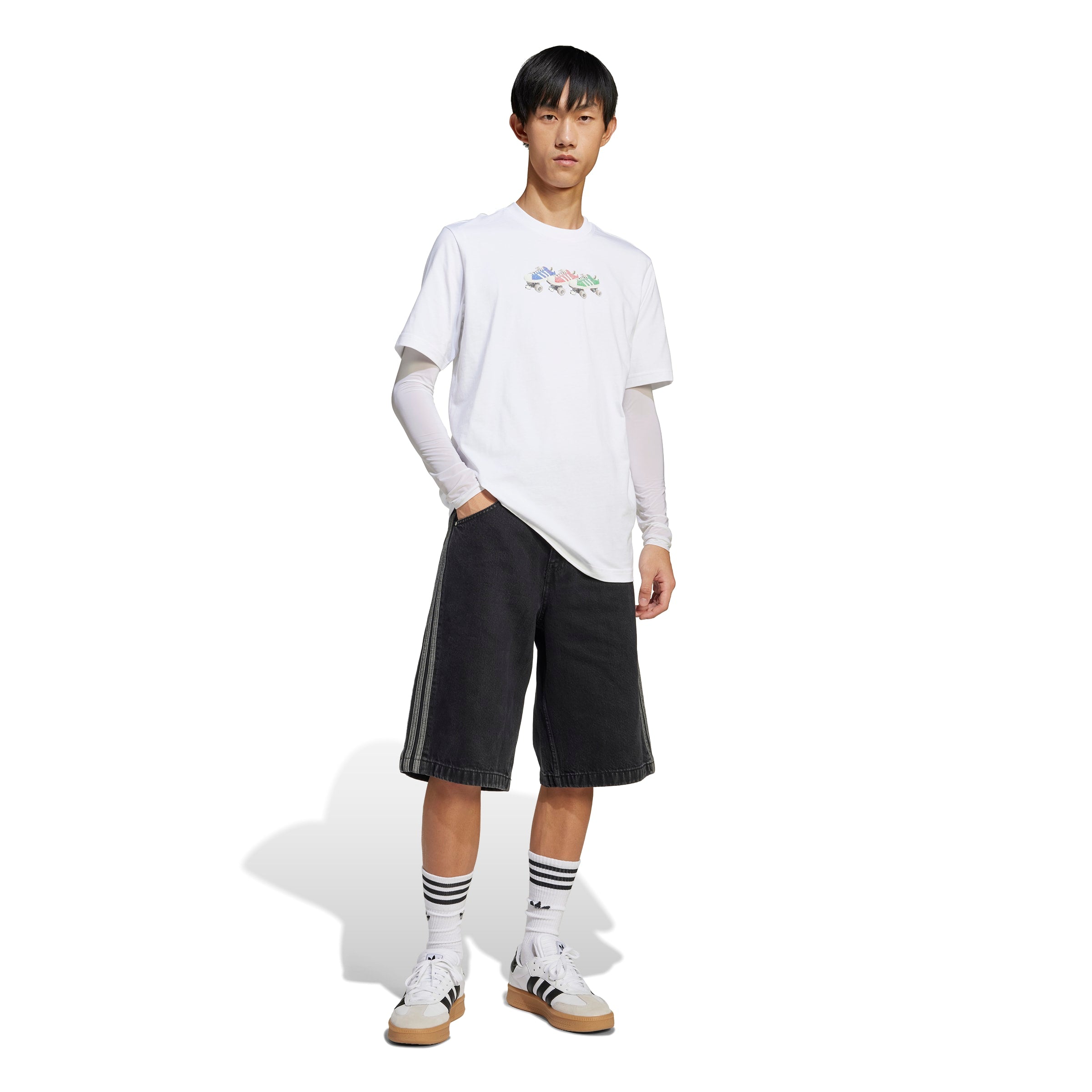 ADIDAS Q12 TS ROLLER JD0706 T-SHIRT SHORT SLEEVE (M)