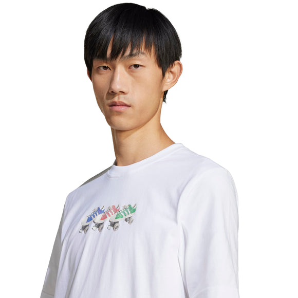 ADIDAS Q12 TS ROLLER JD0706 T-SHIRT SHORT SLEEVE (M)