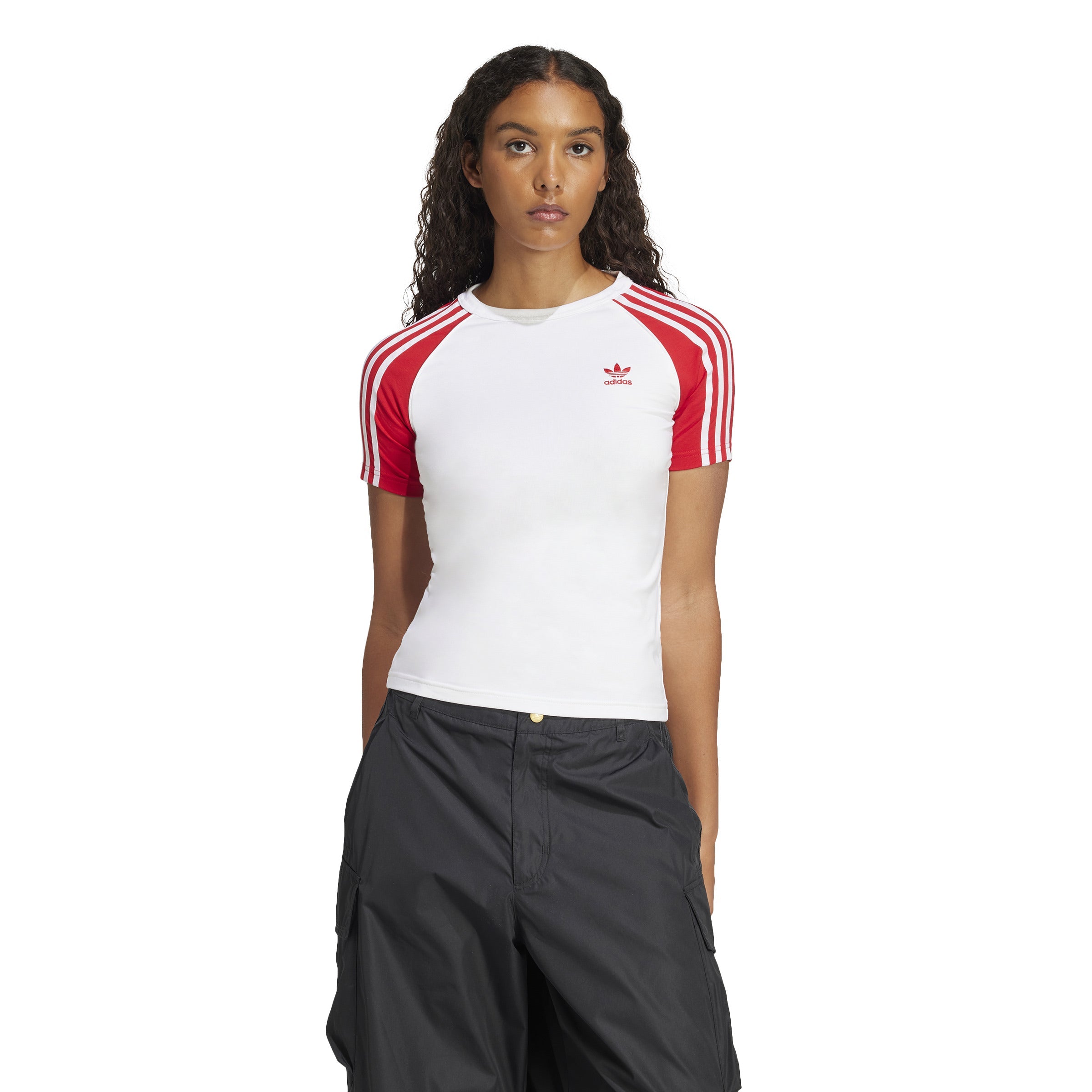 ADIDAS 3S SLIM TEE JD0835 T-SHIRT SHORT SLEEVE (W)