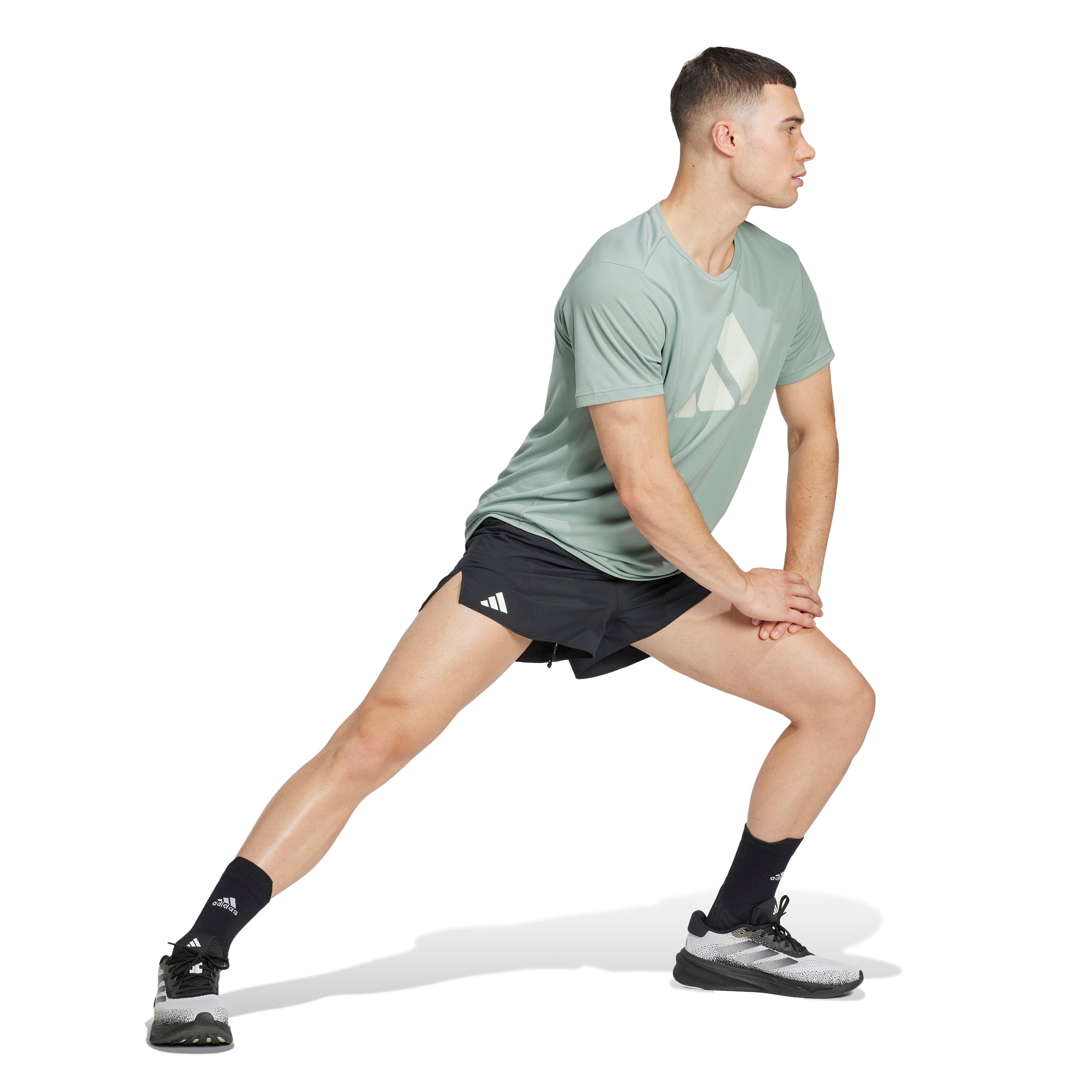 ADIDAS RUN IT TEE JD2324 T-SHIRT SHORT SLEEVE RUNNING (M)