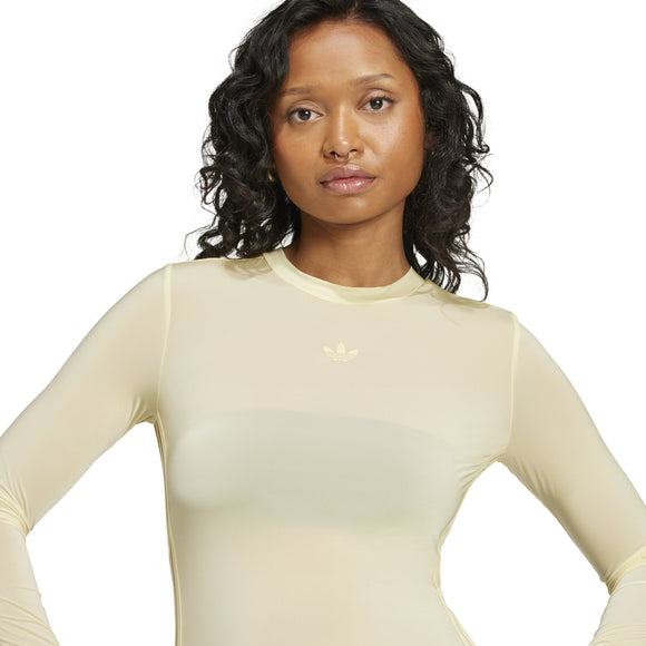 ADIDAS SHEER 3S LS JD3599 T-SHIRT LONG SLEEVE (W)