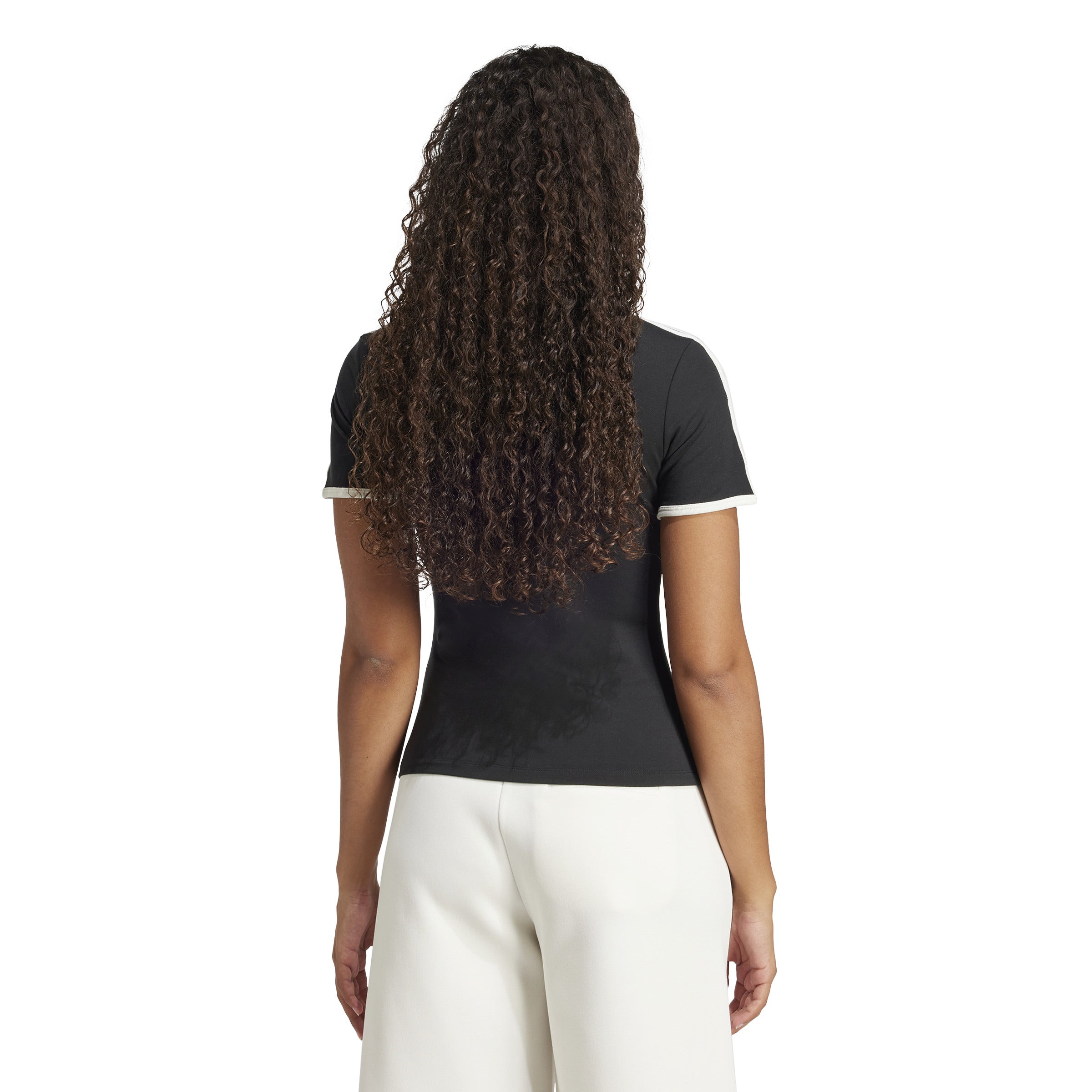 ★ adidas★ Premium 3S Cali Tea JD5468 adidas Originals t-shirt 3-Stripes Cali Tee women's black