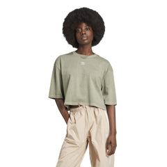 ADIDAS ESS CROP TEE JD8485 T-SHIRT SHORT SLEEVE (W)