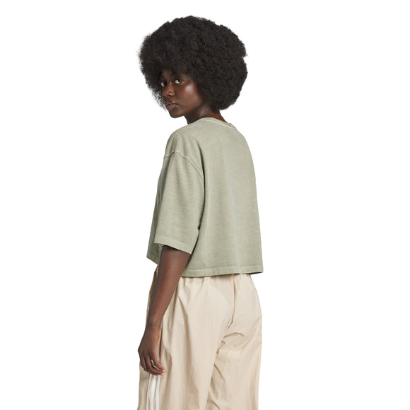 ADIDAS ESS CROP TEE JD8485 T-SHIRT SHORT SLEEVE (W)