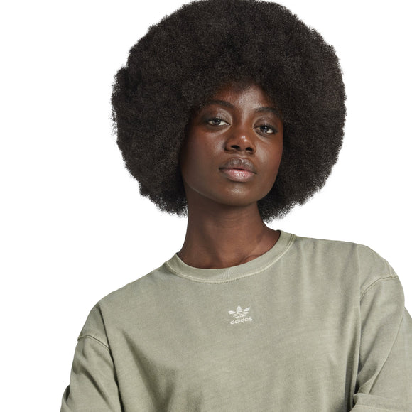 ADIDAS ESS CROP TEE JD8485 T-SHIRT SHORT SLEEVE (W)
