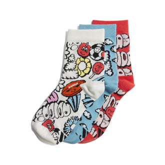 ADIDAS LK F 3PP JH3421 SOCKS CREW CASUAL (Y)