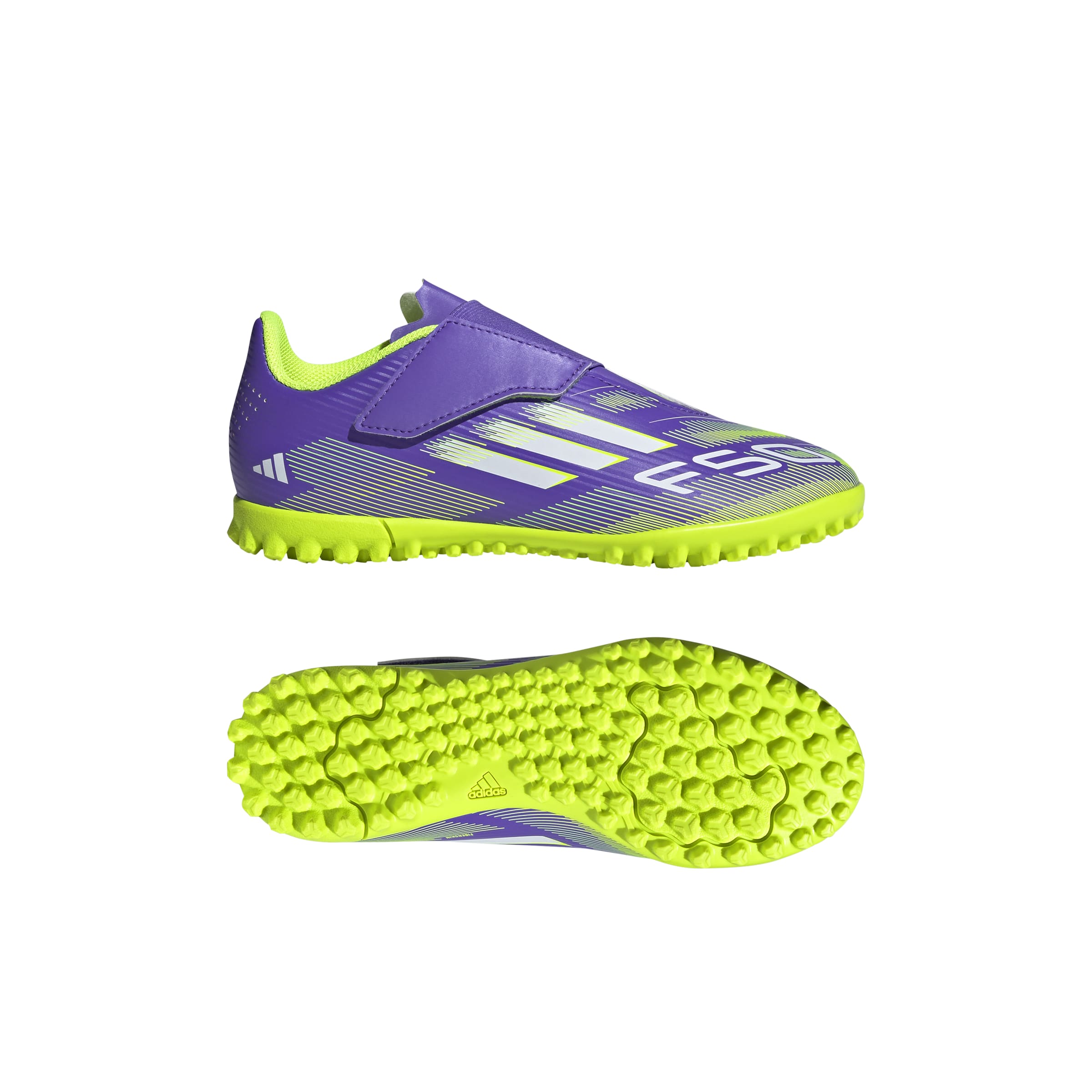 ADIDAS F50 CLUB VEL TF J JI0034 TURF SHOES FOOTBALL (YB)