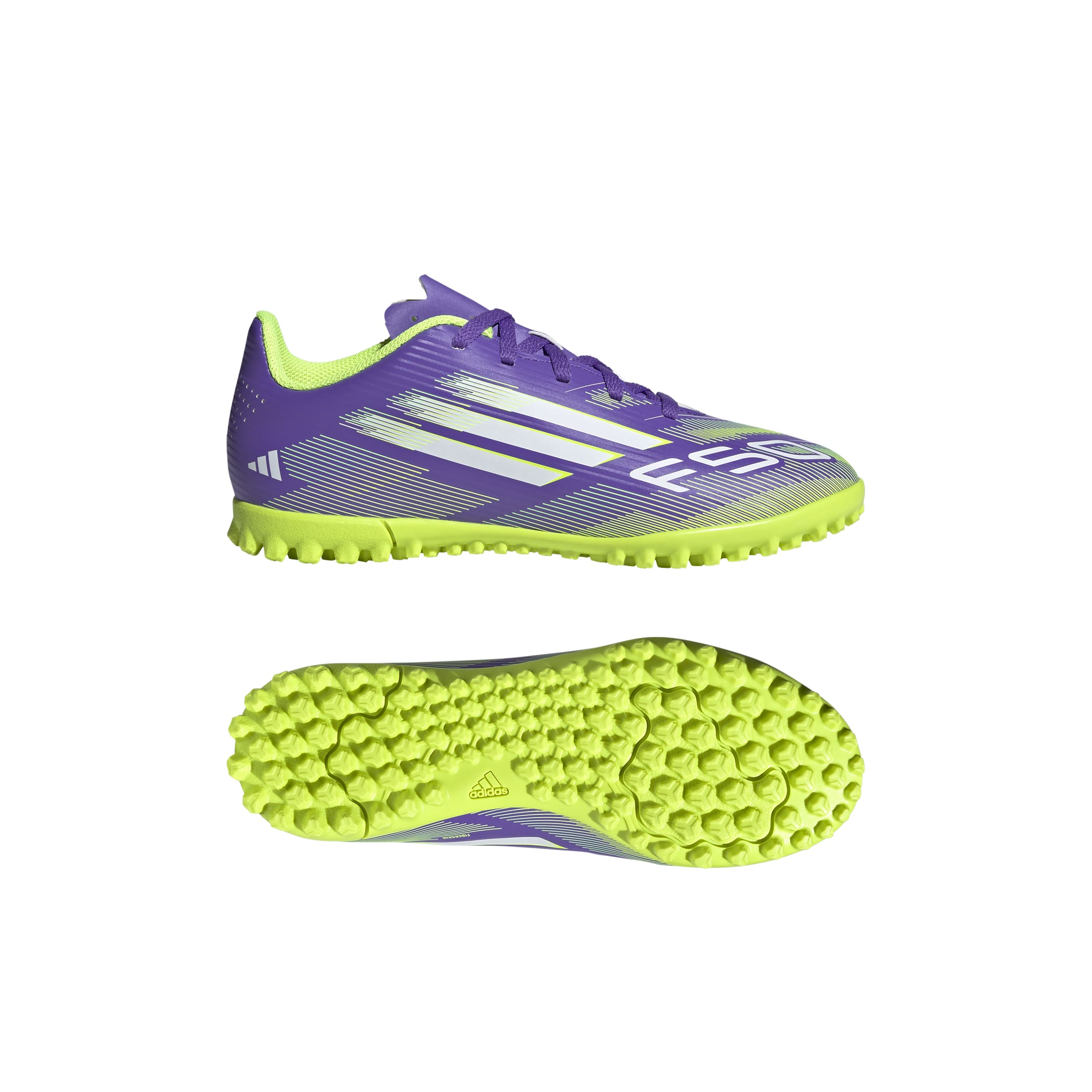 ADIDAS F50 CLUB TF J JI0039 TURF SHOES FOOTBALL (YB)