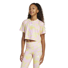 ADIDAS JG TR-ES FL TE JI6098 TOP SHORT SLEEVE TRAINING (YG)