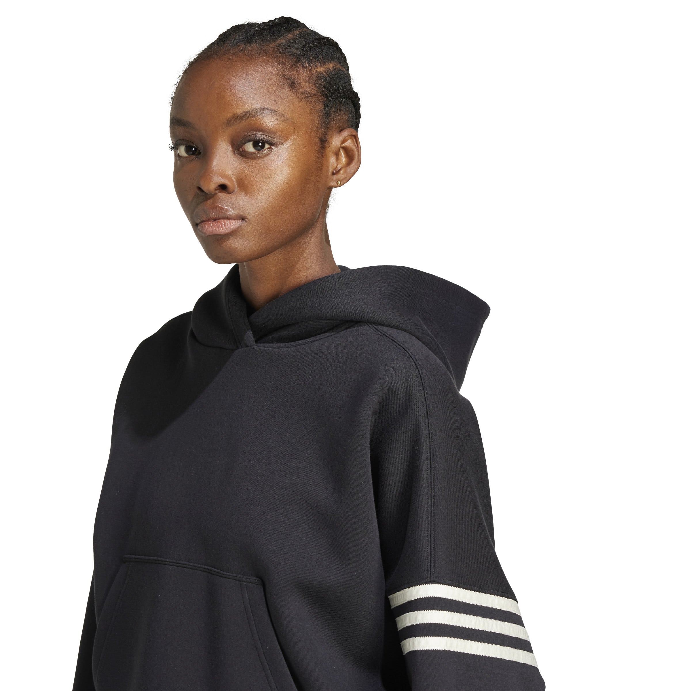 ADIDAS NEUCL HOODIE JI8500 T-SHIRT HOODED (W)