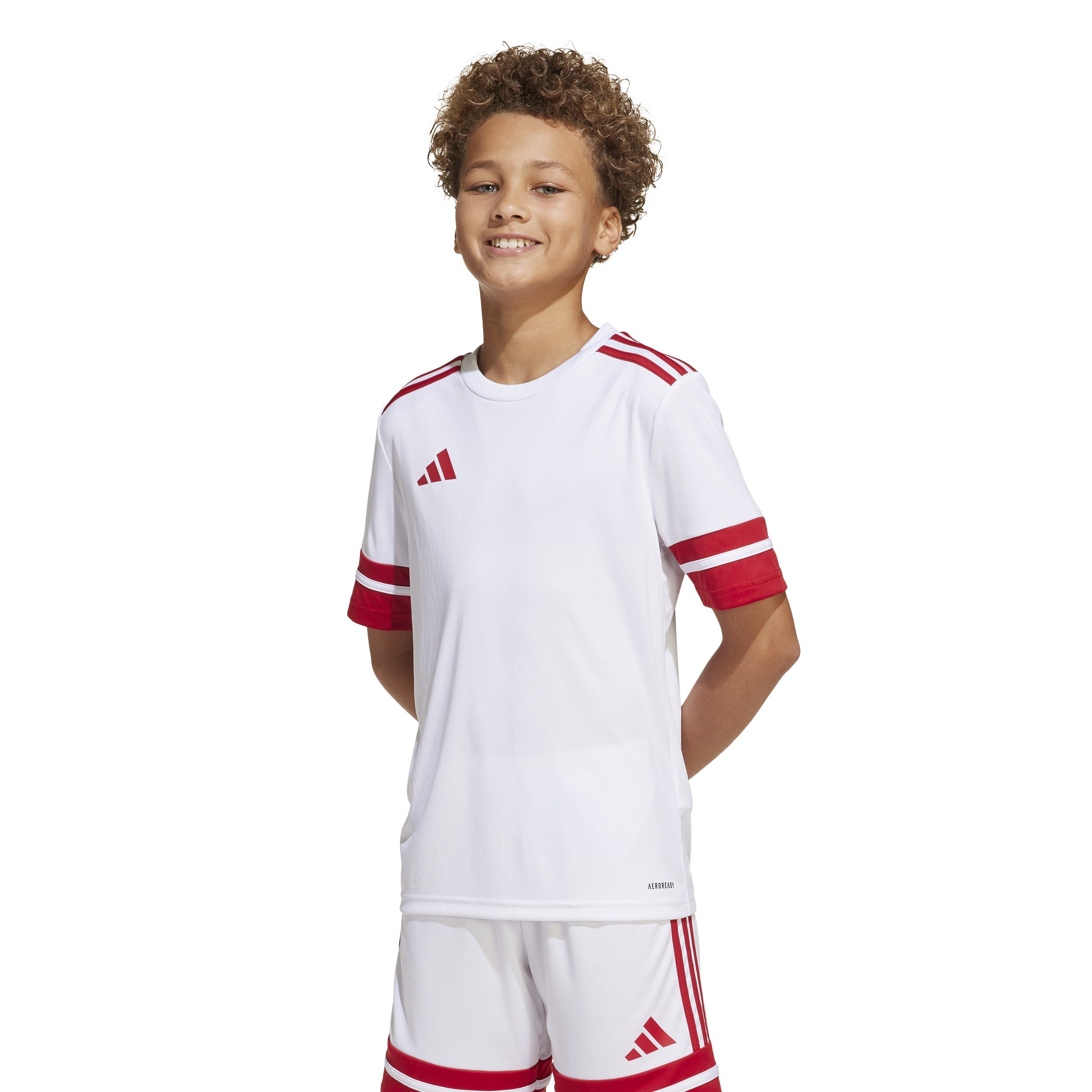 ADIDAS SQUA25 JSY Y JJ0059 JERSEY SHORT SLEEVE FOOTBALL (YB) UNIFORM