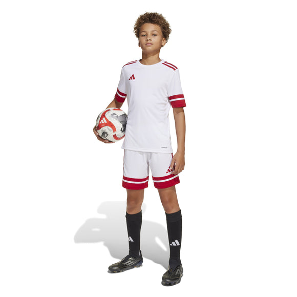 ADIDAS SQUA25 JSY Y JJ0059 JERSEY SHORT SLEEVE FOOTBALL (YB) UNIFORM