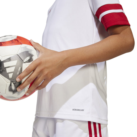 ADIDAS SQUA25 JSY Y JJ0059 JERSEY SHORT SLEEVE FOOTBALL (YB) UNIFORM