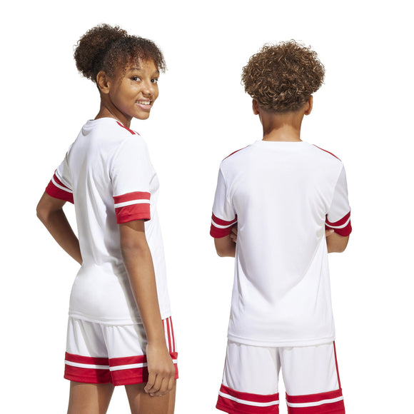 ADIDAS SQUA25 JSY Y JJ0059 JERSEY SHORT SLEEVE FOOTBALL (YB) UNIFORM