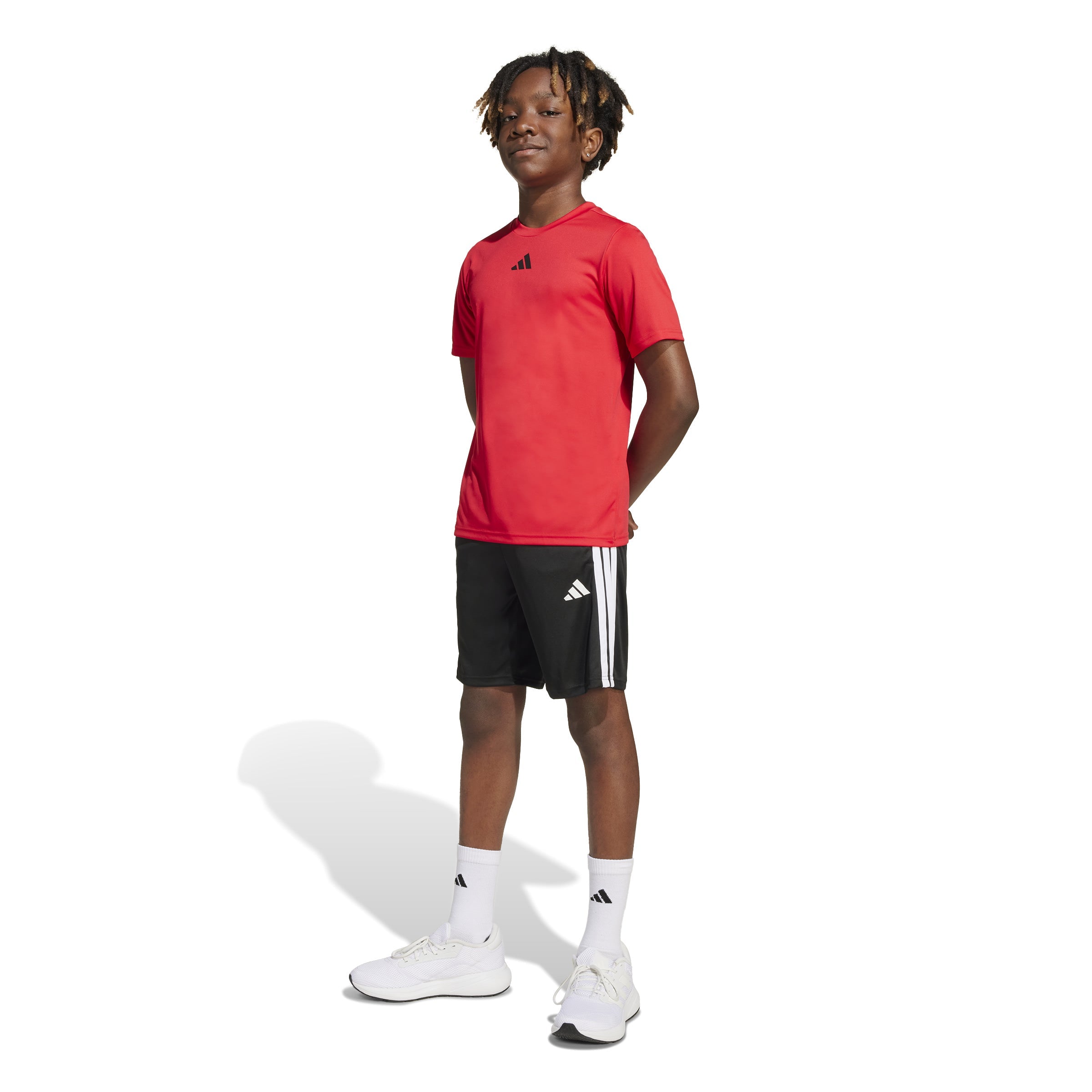 ADIDAS J TR-ES 3S SET JJ1028 T-SHIRT SHORT SLEEVE TRAINING (YB)