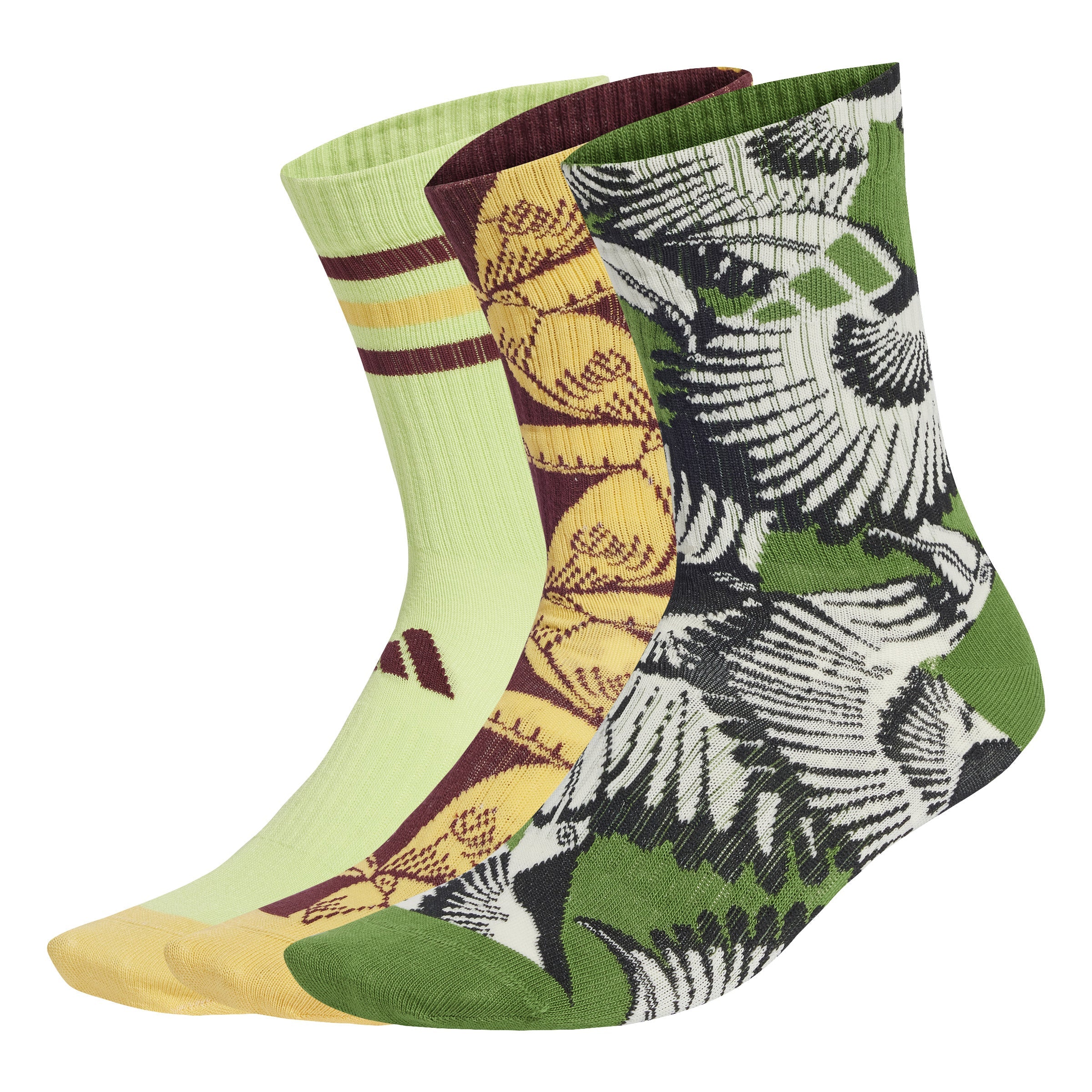 ADIDAS W FARM 3PP JJ1687 SOCKS CREW CASUAL (U)