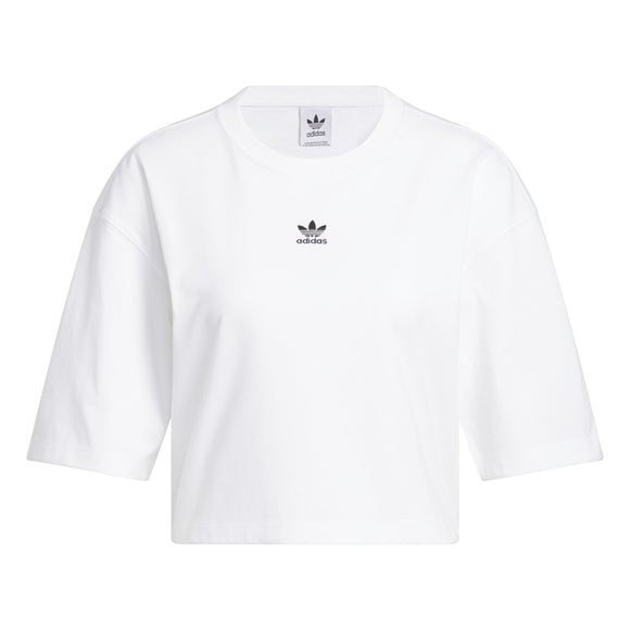 ADIDAS ESS CROP TEE JJ3385 T-SHIRT SHORT SLEEVE (W)