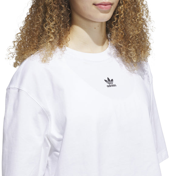 ADIDAS ESS CROP TEE JJ3385 T-SHIRT SHORT SLEEVE (W)