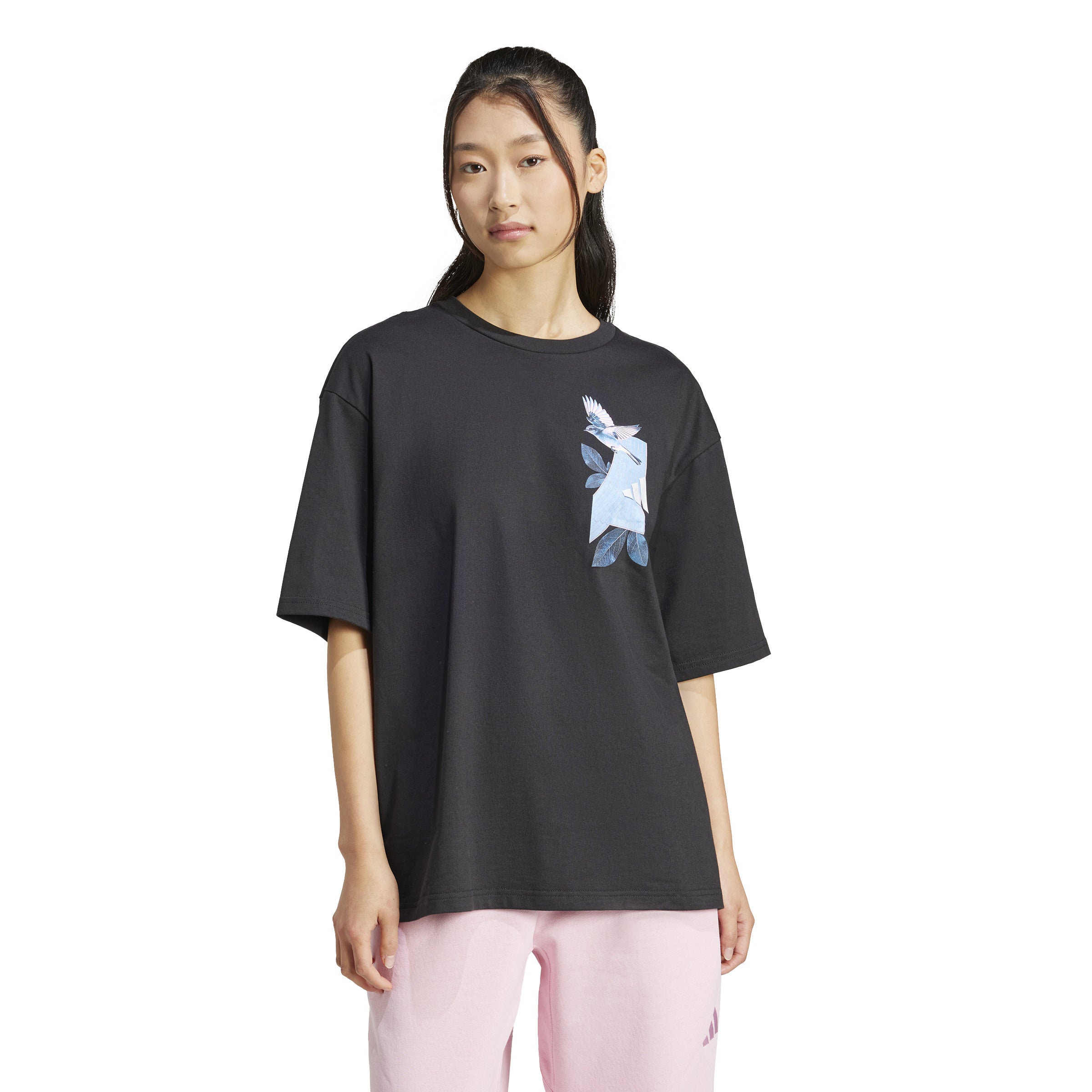 ADIDAS W T LENS PKT T JJ4063 T-SHIRT SHORT SLEEVE (W)