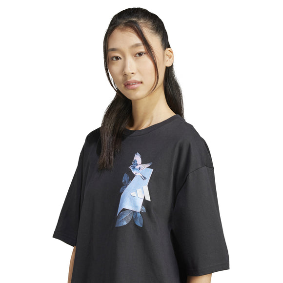 ADIDAS W T LENS PKT T JJ4063 T-SHIRT SHORT SLEEVE (W)