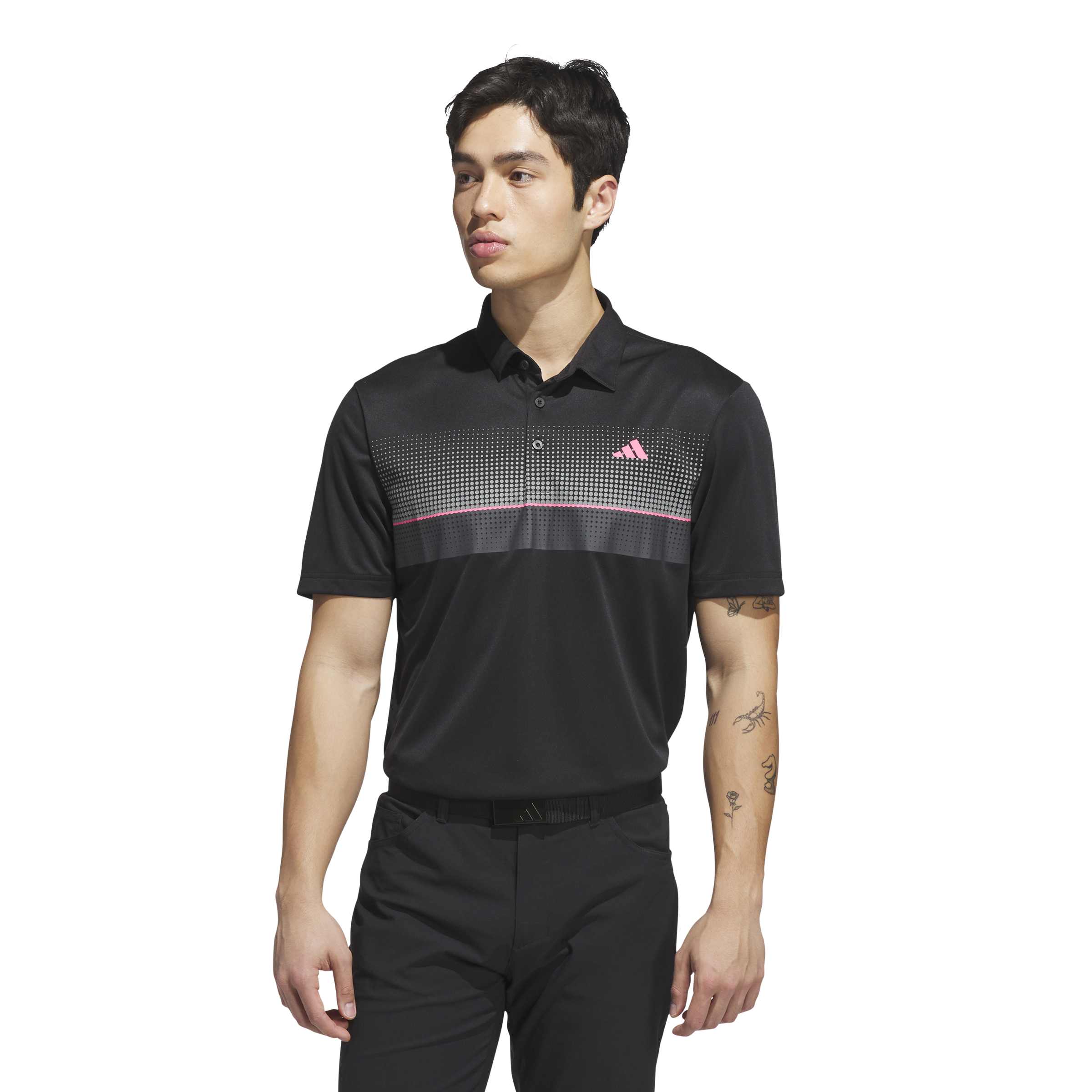 ADIDAS PERF CHST POLO JL5248 POLO T-SHIRT TRAINING (M)