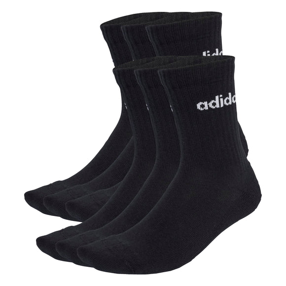 ADIDAS C LIN CREW 6P JL6094 SOCKS CREW CASUAL (U)