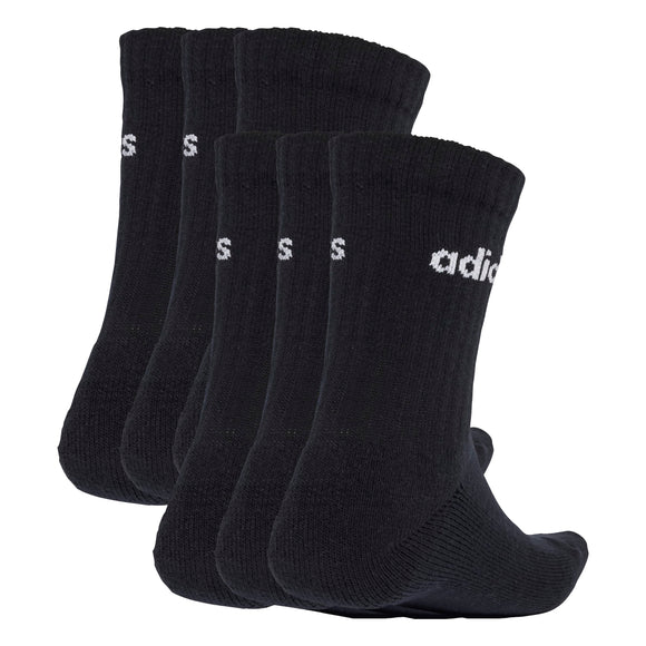ADIDAS C LIN CREW 6P JL6094 SOCKS CREW CASUAL (U)