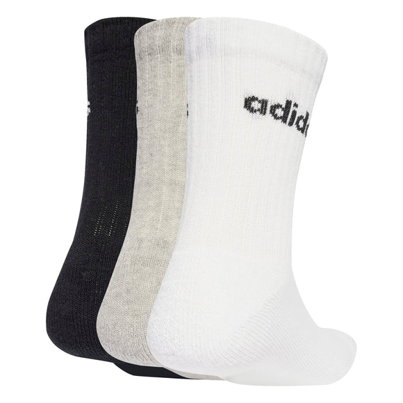 ADIDAS C LIN CREW 6P JL6095 SOCKS CREW CASUAL (U)