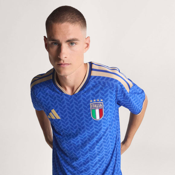 ADIDAS FIGC H JSY AU BOBLUE JL6934 JERSEY SHORT SLEEVE FOOTBALL (M) UNIFORM