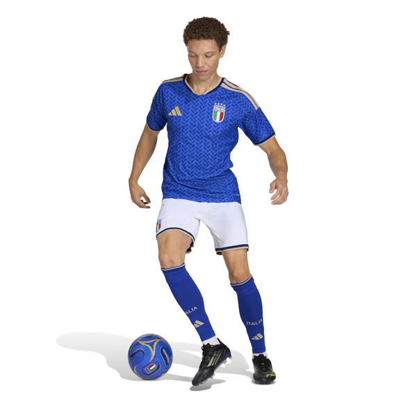 ADIDAS FIGC H JSY AU BOBLUE JL6934 JERSEY SHORT SLEEVE FOOTBALL (M) UNIFORM