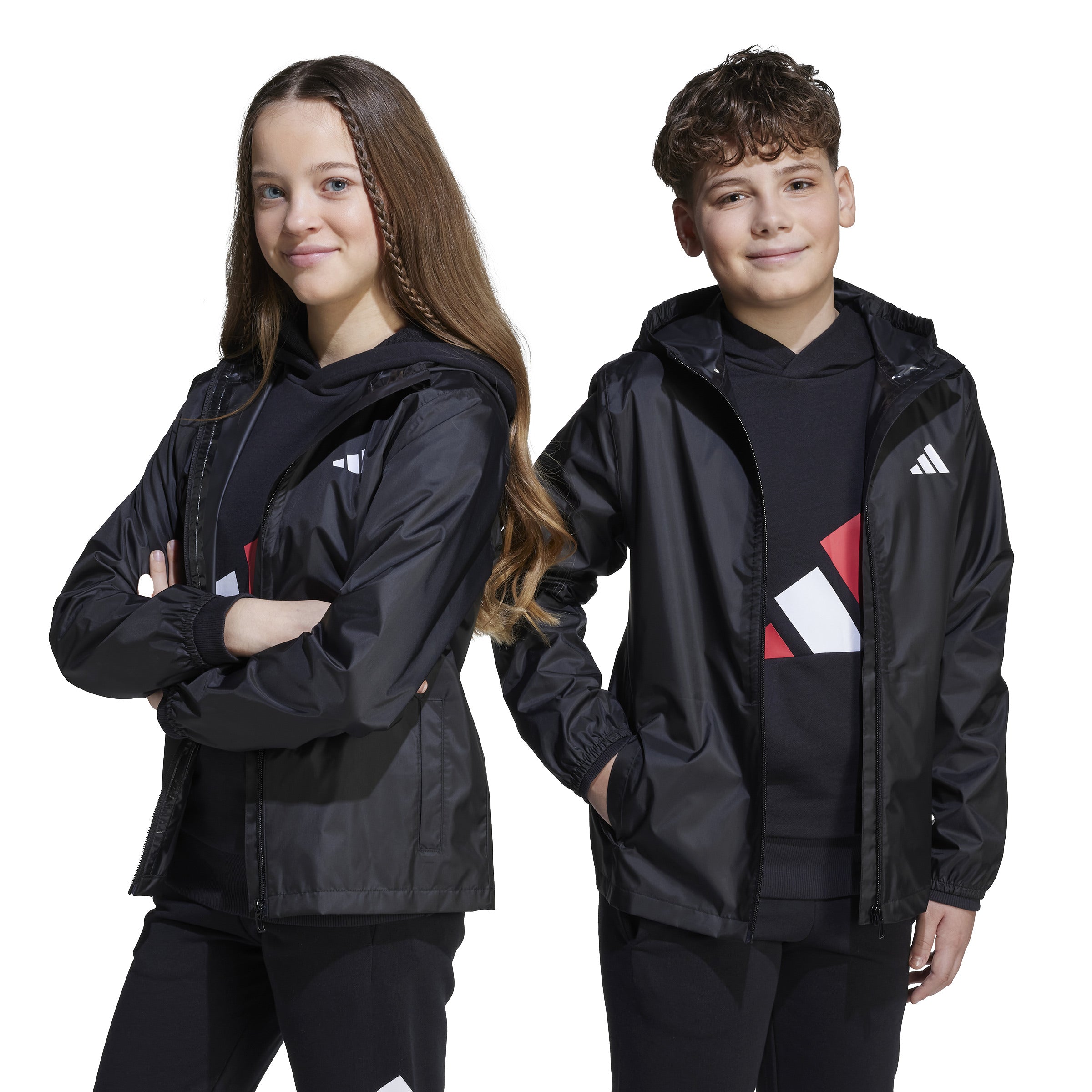 ADIDAS J RAIN JKT JL9046 RAIN JACKET (Y)