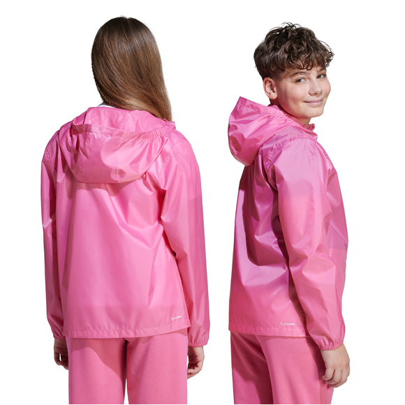 ADIDAS J RAIN JKT PNKFUS JL9047 RAIN JACKET (Y)
