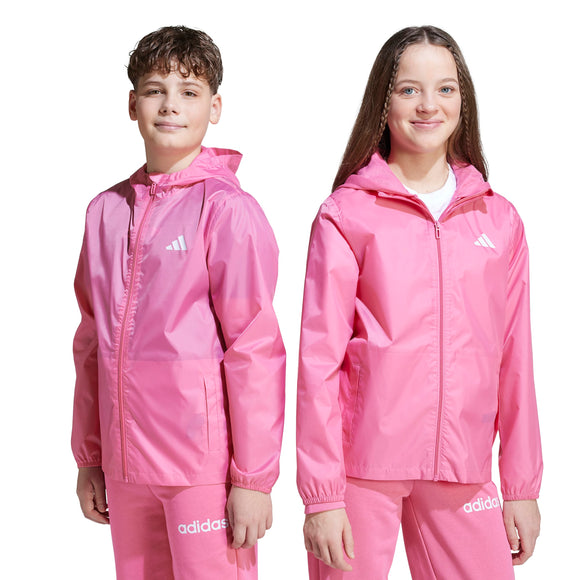 ADIDAS J RAIN JKT PNKFUS JL9047 RAIN JACKET (Y)