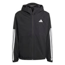 ADIDAS ESS 3S RAIN H J BLACK JM1056 RAIN JACKET (M)-2