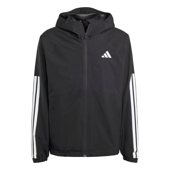 ADIDAS ESS 3S RAIN H J BLACK JM1056 RAIN JACKET (M)