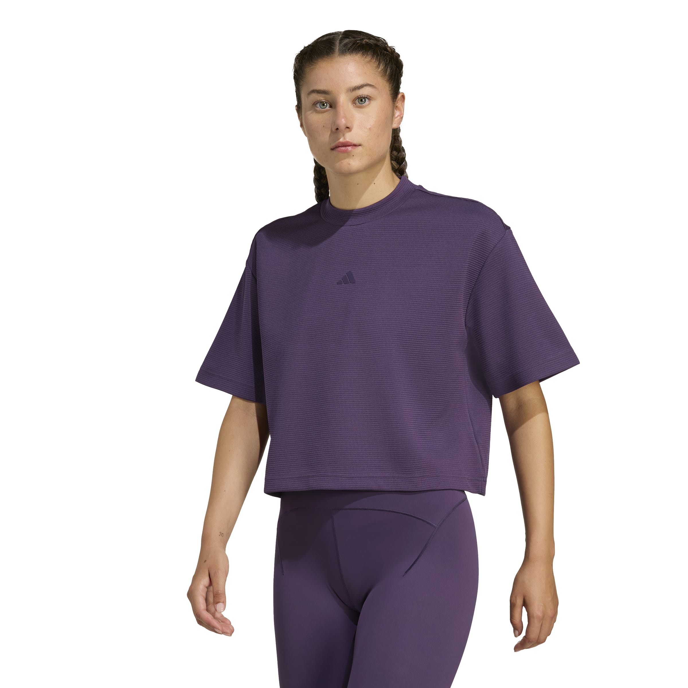 ADIDAS YGA MOTION T JM4478 TOP SHORT SLEEVE TRAINING (W)