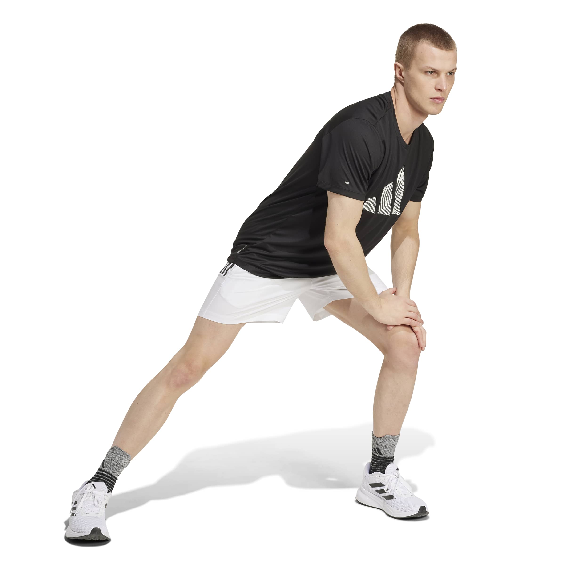 ADIDAS ADI365 E BL T M JM5741 T-SHIRT SHORT SLEEVE RUNNING (M)