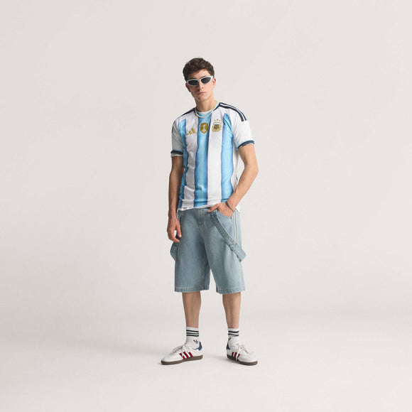 ADIDAS AFA H JSY AU WHITE/ICEBLU/LTBLUE JM5897 JERSEY SHORT SLEEVE FOOTBALL (M) UNIFORM