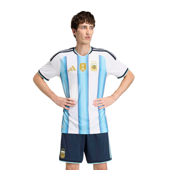 ADIDAS AFA H JSY AU WHITE/ICEBLU/LTBLUE JM5897 JERSEY SHORT SLEEVE FOOTBALL (M) UNIFORM