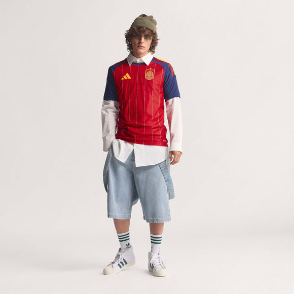 ADIDAS RFEF H JSY AU VIVRED JN4366 JERSEY SHORT SLEEVE FOOTBALL (M) UNIFORM