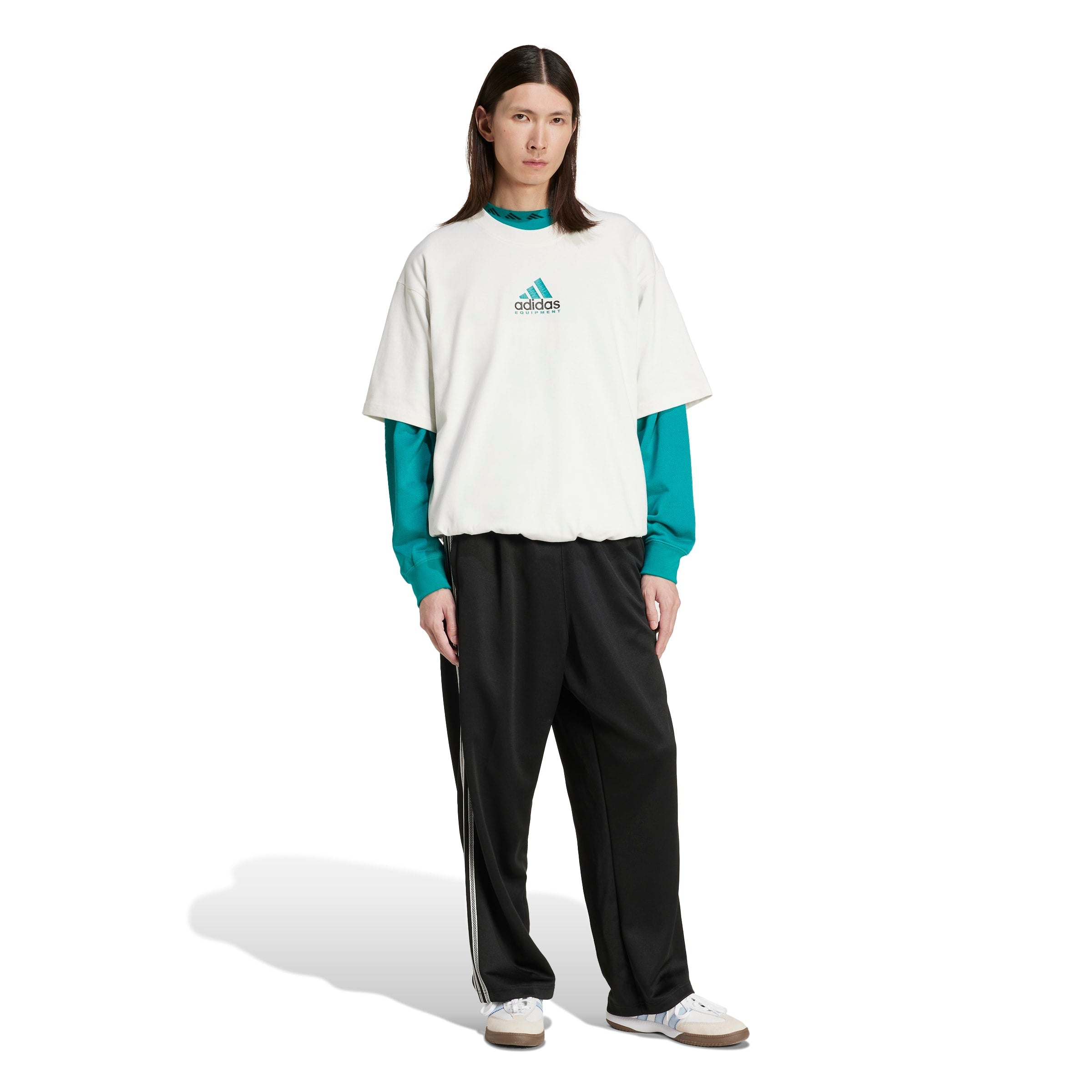 ADIDAS EQT GFX TEE 2 JN4845 T-SHIRT SHORT SLEEVE (M)