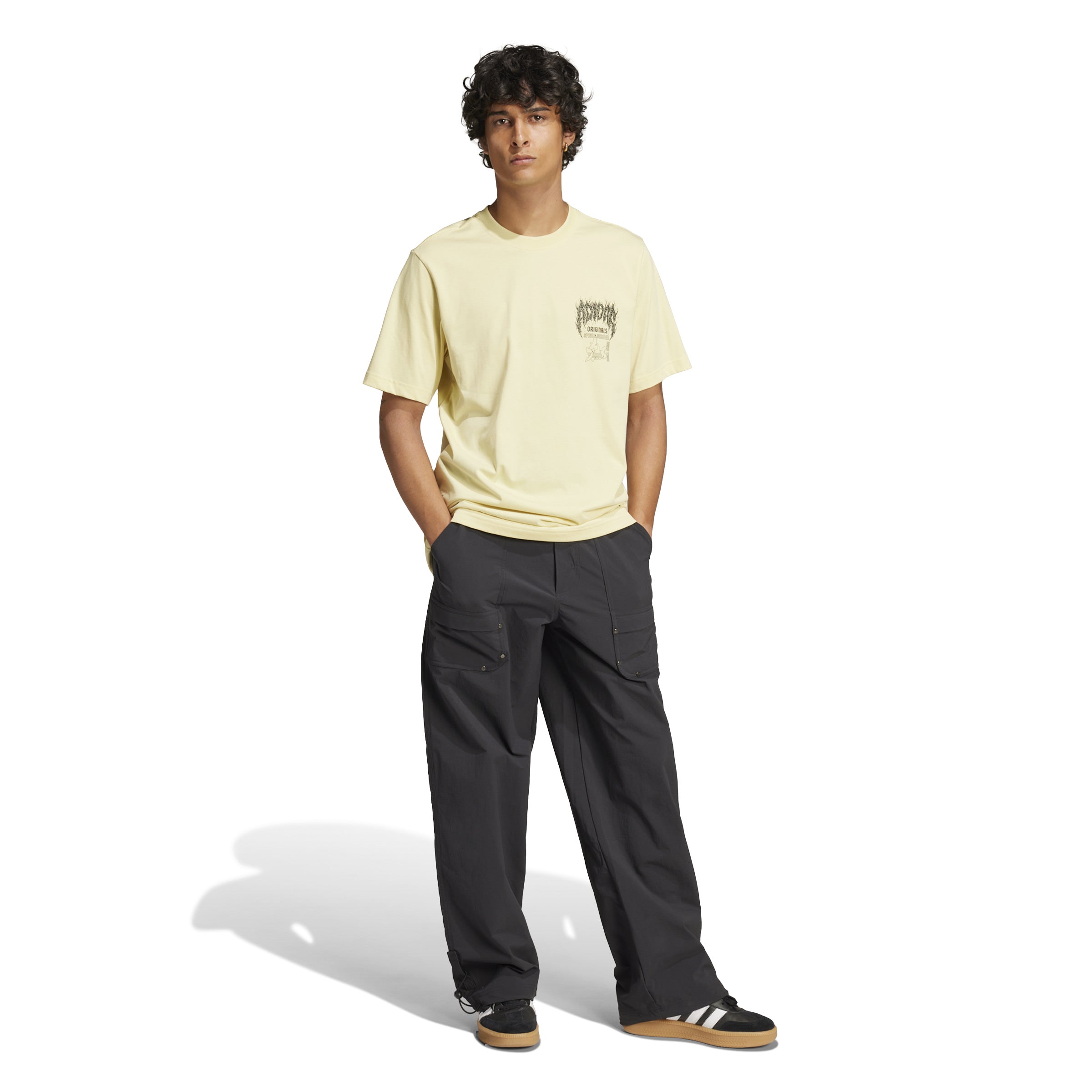 ADIDAS Q12 TS DEATH JP0197 T-SHIRT SHORT SLEEVE (M)