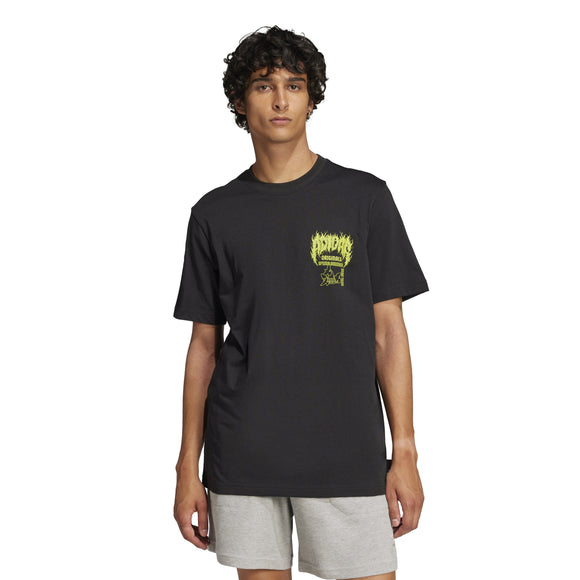 ADIDAS Q12 TS DEATH JP2678 T-SHIRT SHORT SLEEVE (M)