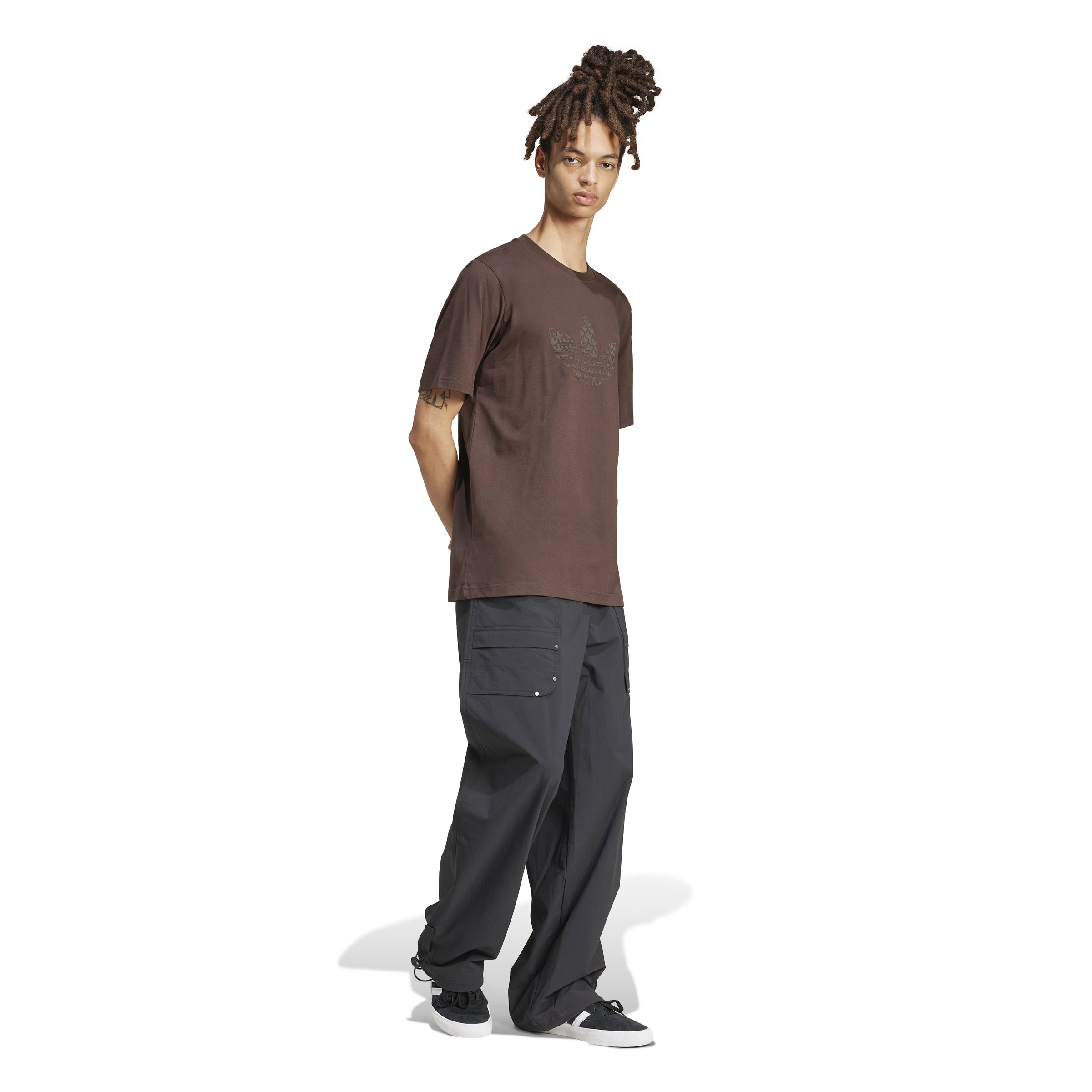 ADIDAS Q12 MONOGRAM T JP4414 T-SHIRT SHORT SLEEVE (M)