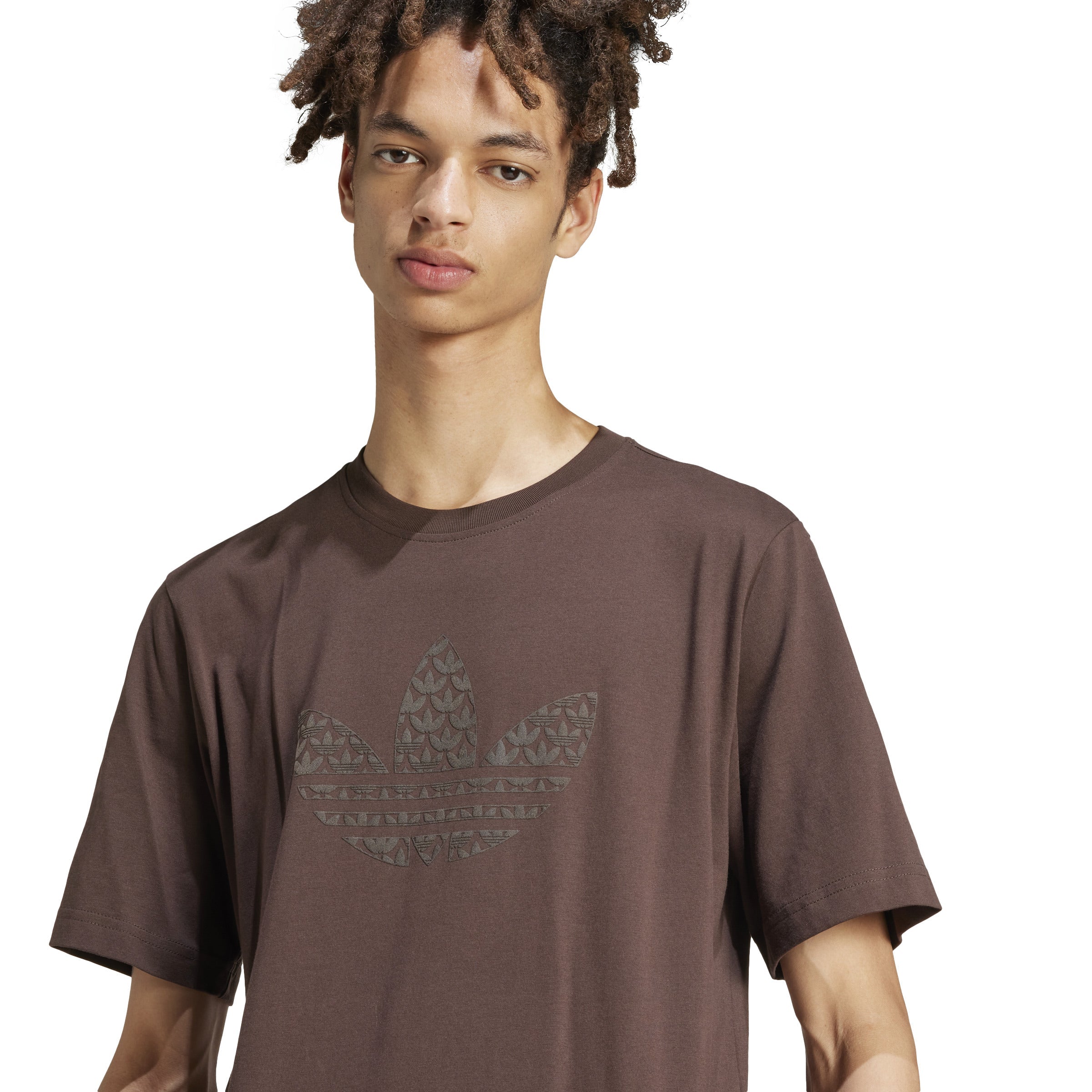 ADIDAS Q12 MONOGRAM T JP4414 T-SHIRT SHORT SLEEVE (M)