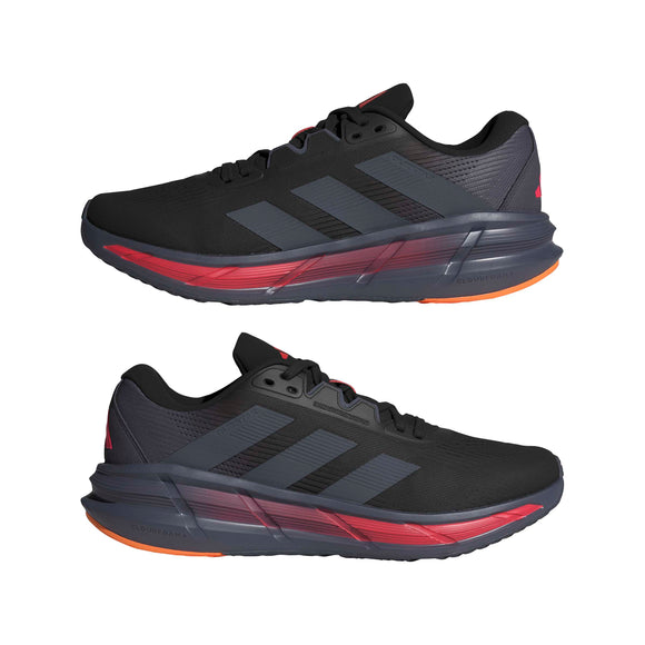 ADIDAS QUESTAR 3 M CBLACK/ONIX/LUCRED JP6604 RUNNING SHOES (M)