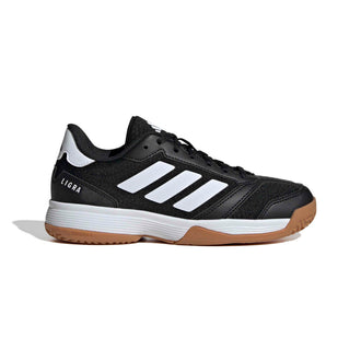 ADIDAS LIGRA 8 K CBLACK/FTWWHT/CBLACK JR0744 COURT SHOES (YB)